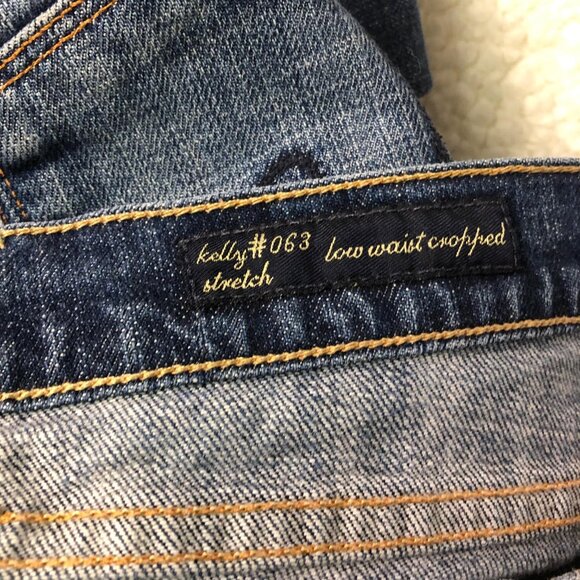 Citizens of Humanity Kelly #063 Low Waist Cropped Jeans Size 30 Capris - Picture 4 of 6
